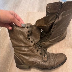 Distressed Steve Madden Boots